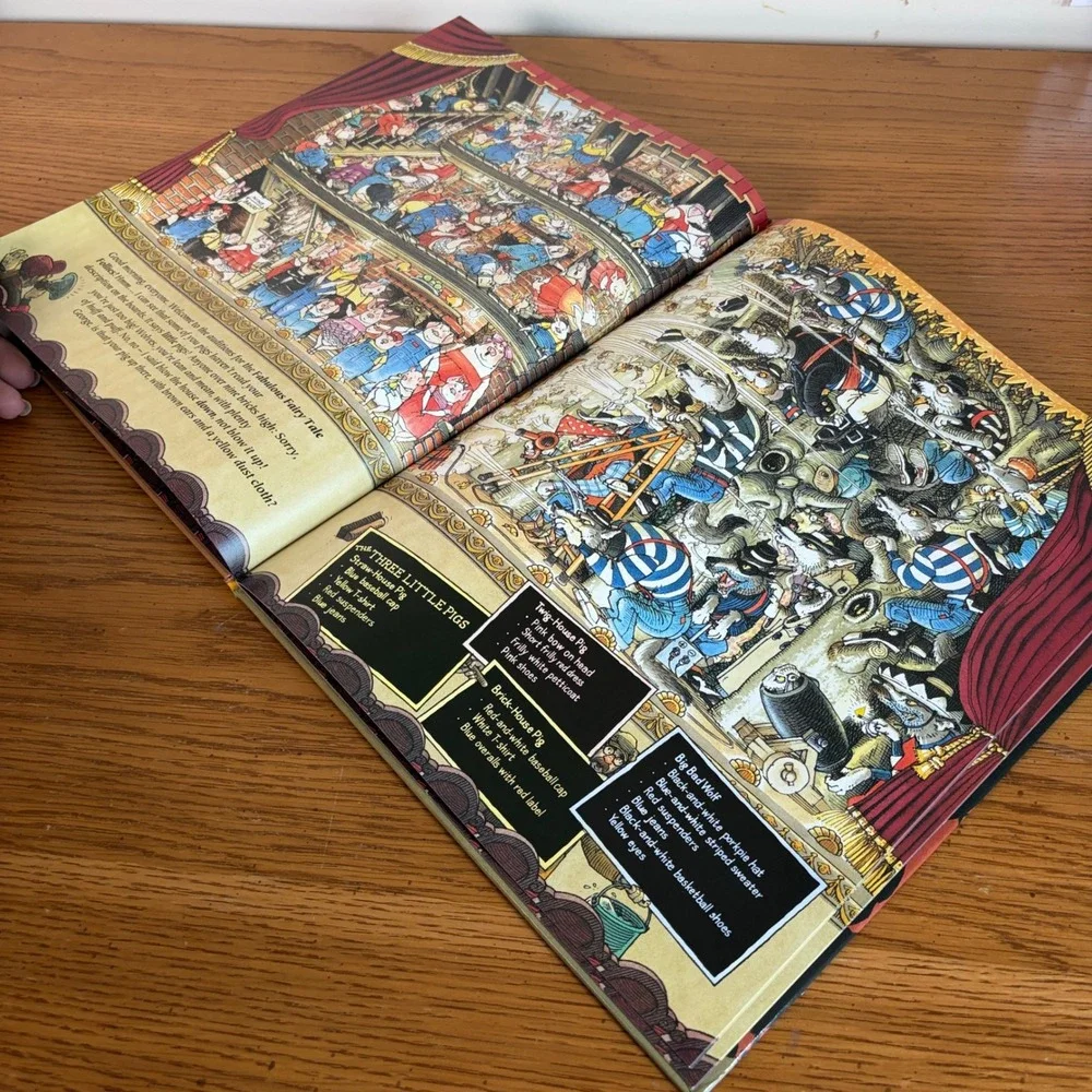 Fabulous Fairy Tale Follies Graham Philpot 1994 Hardcover Picture Puzzle Book